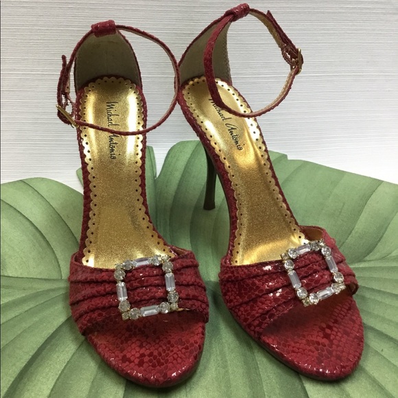 Michael Antonio Shoes - Striking Red Michael Antonio Heels